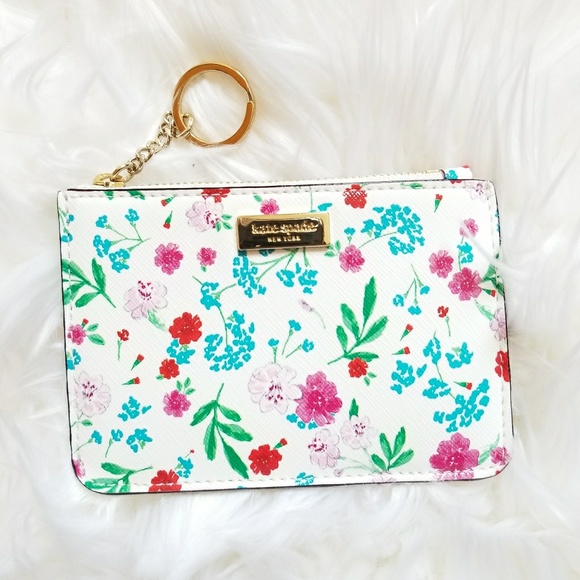 kate spade Handbags - Kate Spade Bitsy Gardner Floral Case Key Holder
